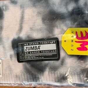 Zumba Together tie dyed sweater scarf